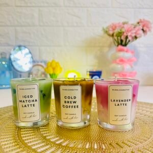 All in one Mini Latte Candle
