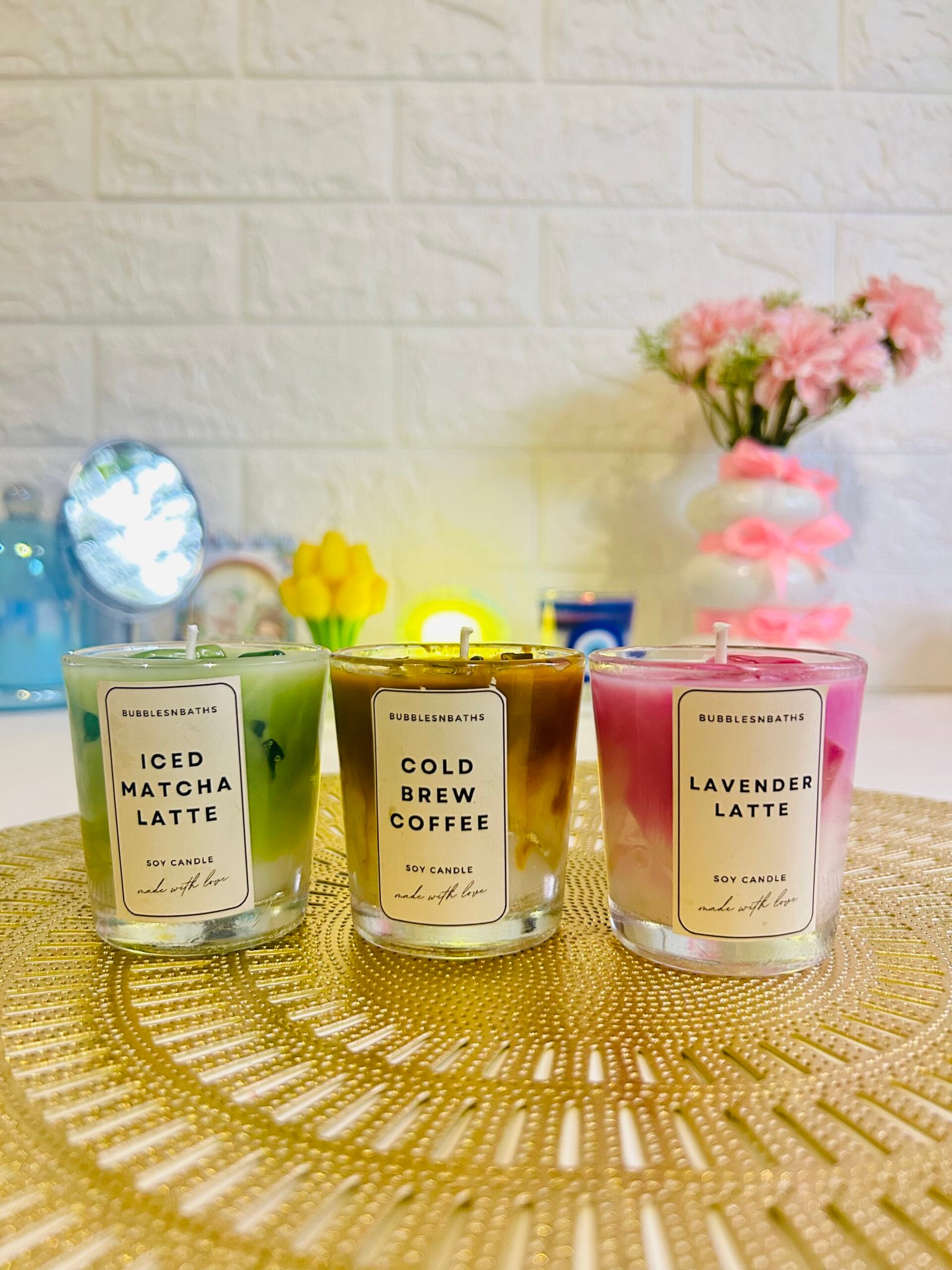 All in one Mini Latte Candle 1 All in one Mini Latte Candle