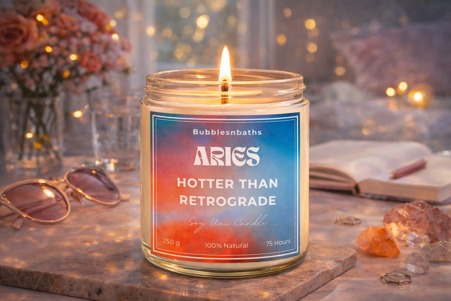 Pisces Serenity Candle – Girl Zodiac Candle Edition 5 Pisces Serenity Candle – Girl Zodiac Candle Edition - Image 5