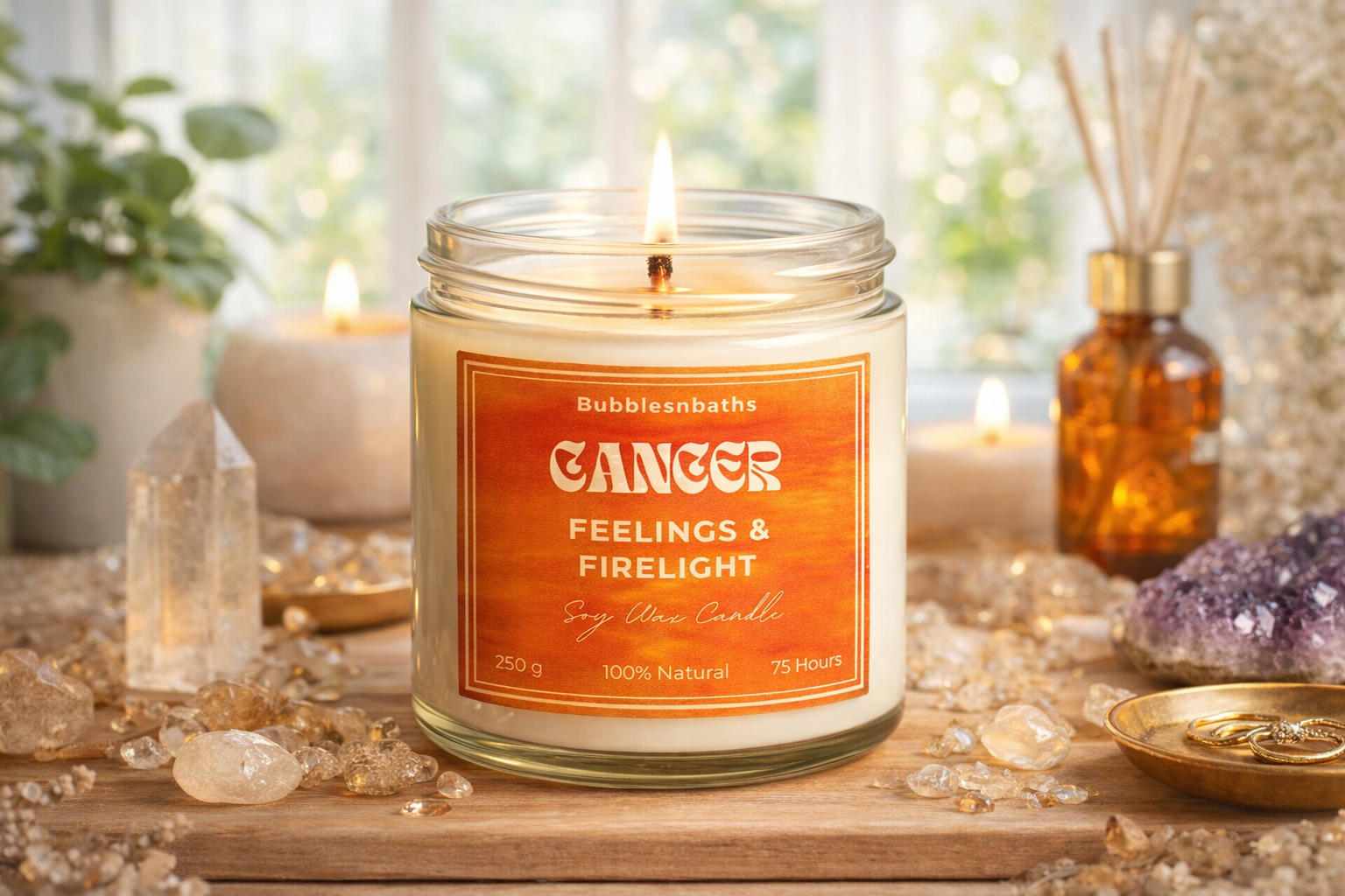 Pisces Serenity Candle – Girl Zodiac Candle Edition 4 Pisces Serenity Candle – Girl Zodiac Candle Edition - Image 4