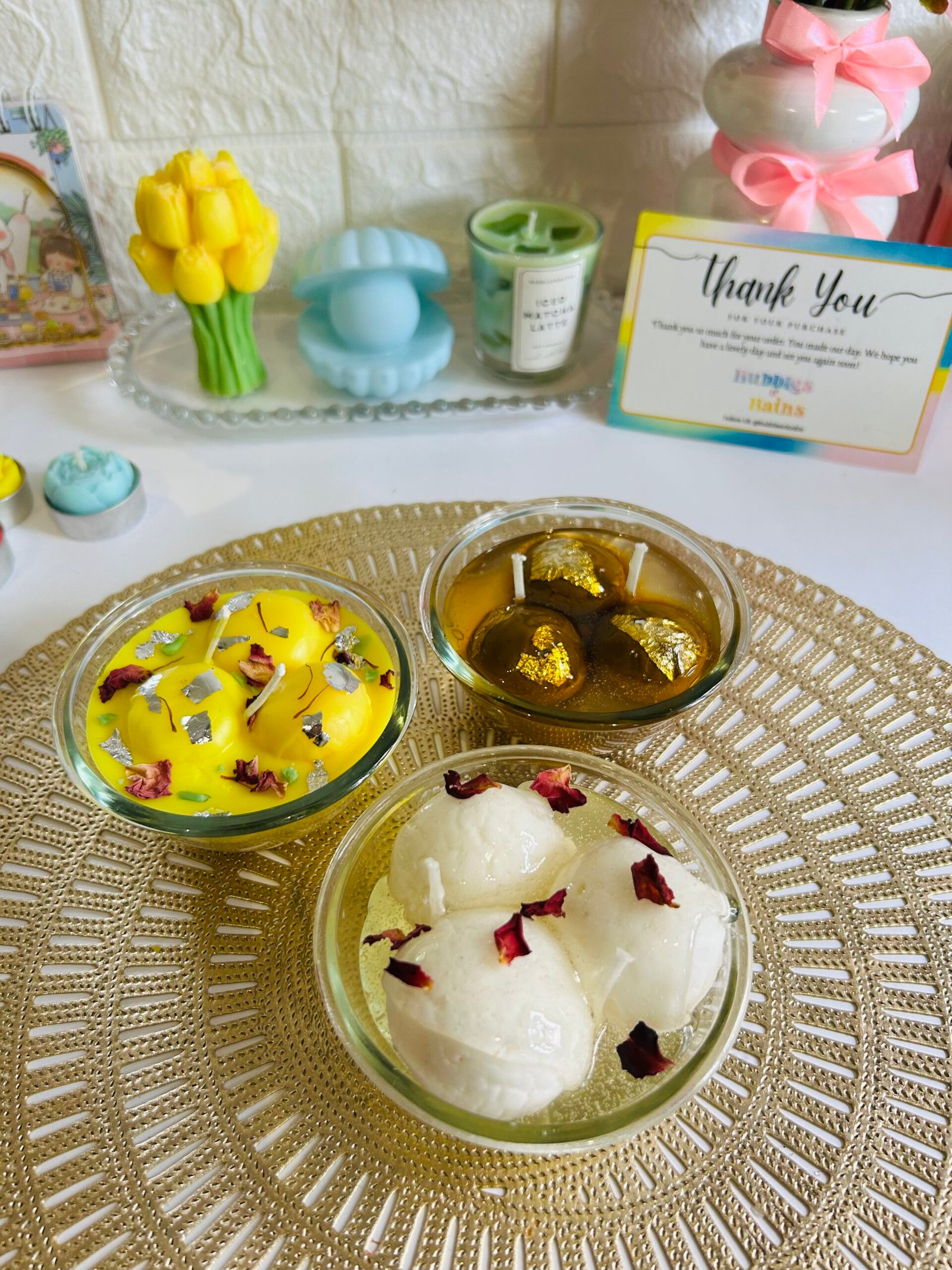 Dessert Candle (set of 3) 1 Dessert Candle (set of 3)