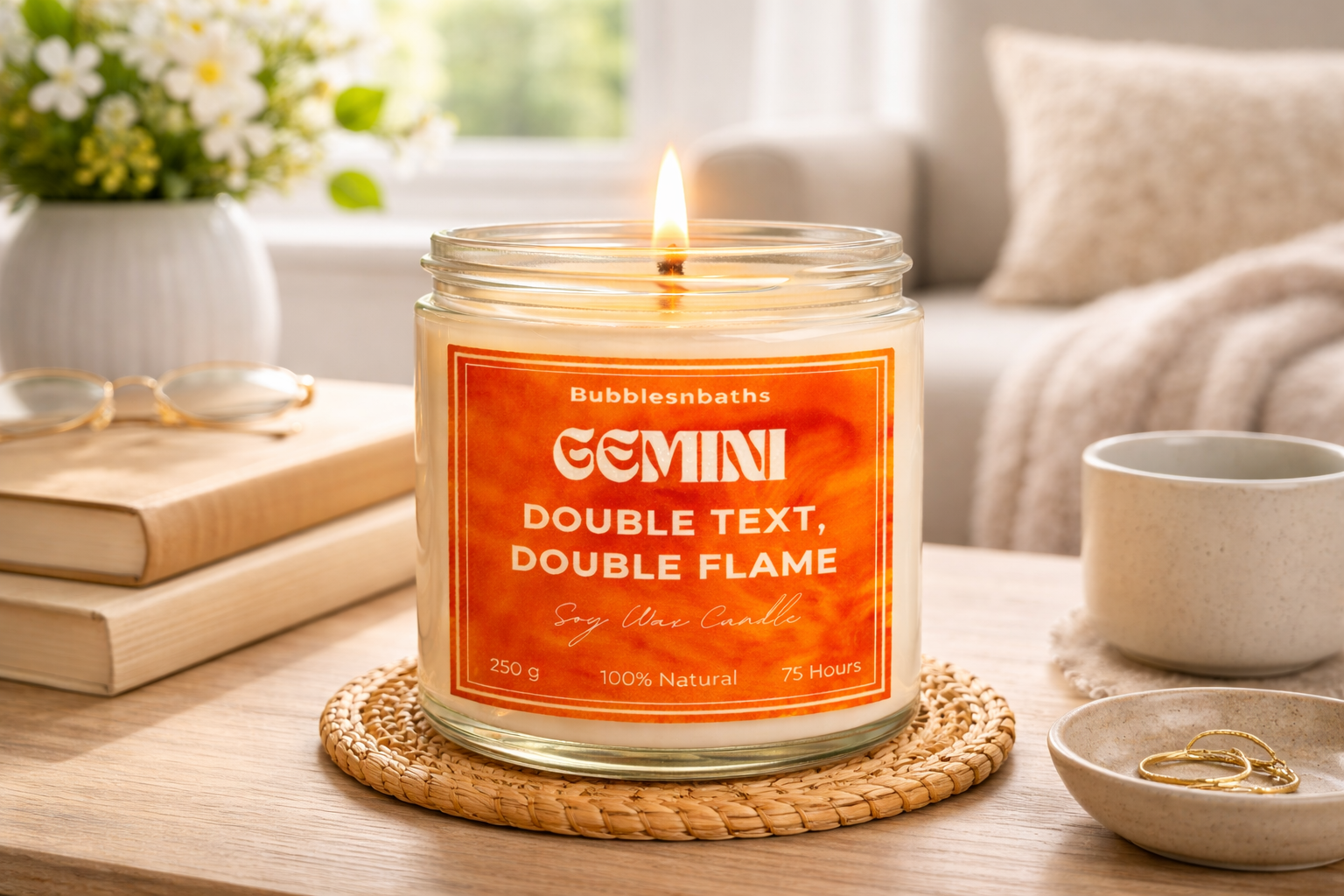 Pisces Serenity Candle – Girl Zodiac Candle Edition 6 Pisces Serenity Candle – Girl Zodiac Candle Edition - Image 6