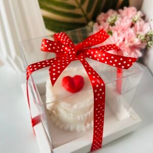 Heart Cake Candle
