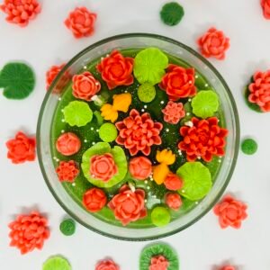 lotus pond candle luxury decorative candle