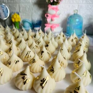 Mini modak candle decorative Diwali candle multicolor