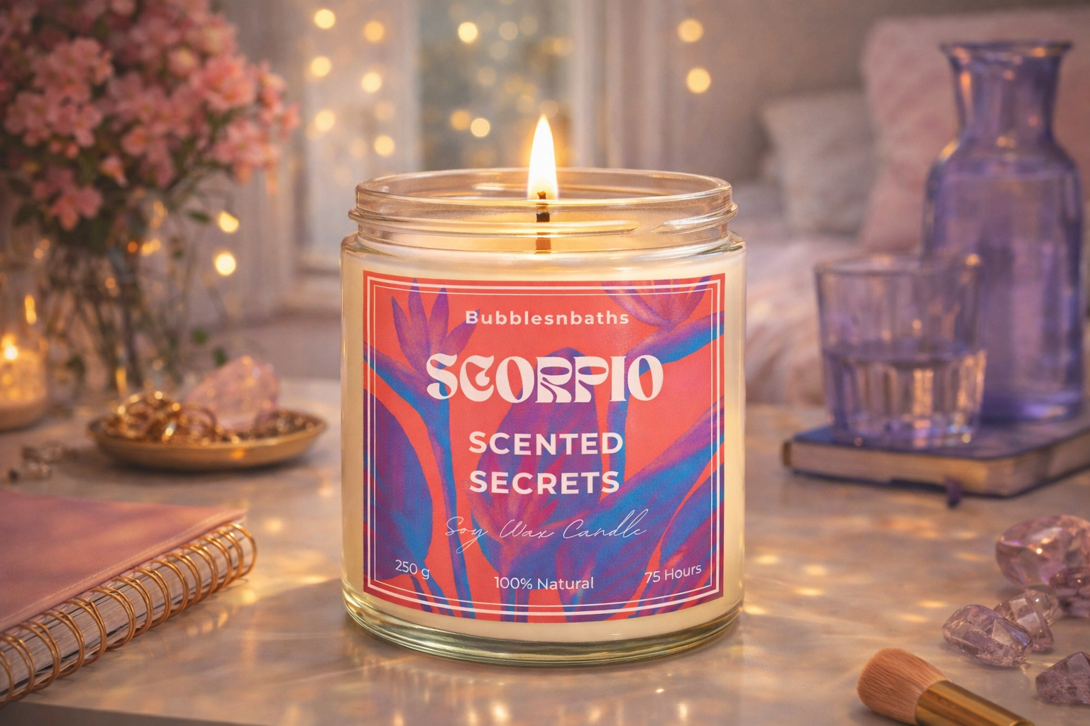Pisces Serenity Candle – Girl Zodiac Candle Edition 10 Pisces Serenity Candle – Girl Zodiac Candle Edition - Image 10
