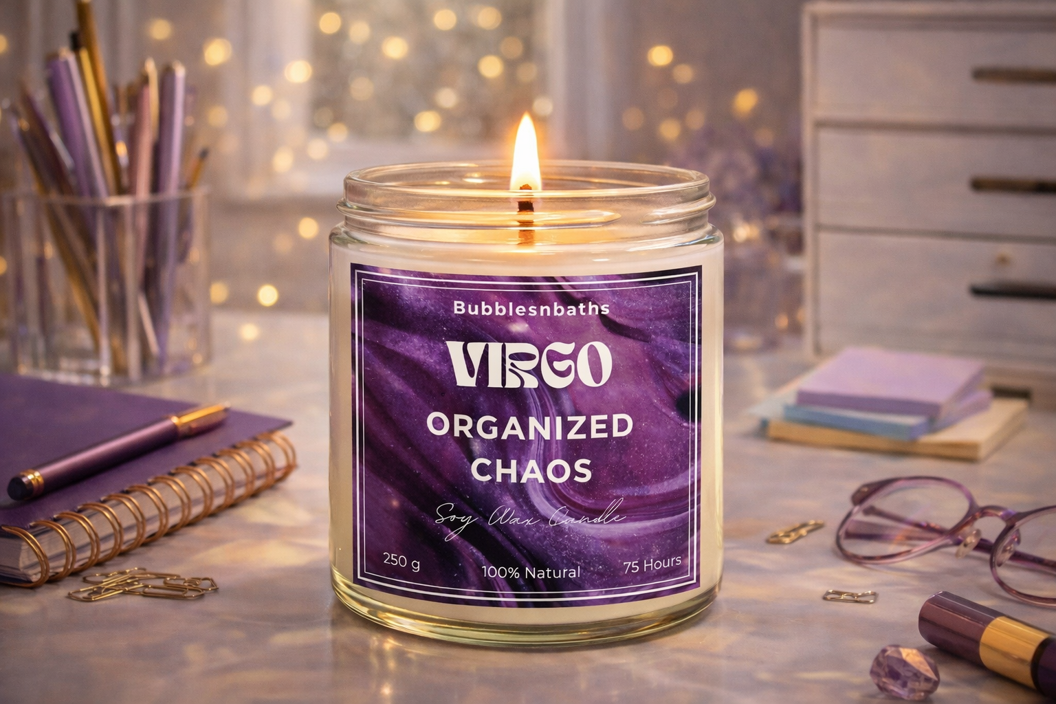 Pisces Serenity Candle – Girl Zodiac Candle Edition 9 Pisces Serenity Candle – Girl Zodiac Candle Edition - Image 9