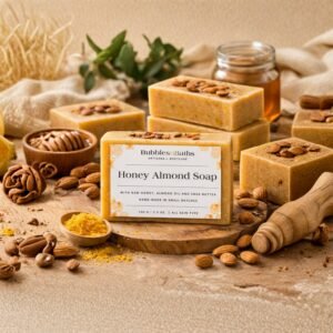 honey almond soap handmade soap