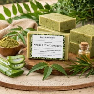 neem tea tree soap handmade soap