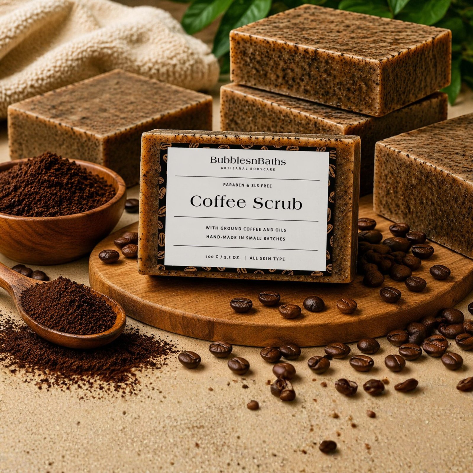 coffee scrub soap handmade soap