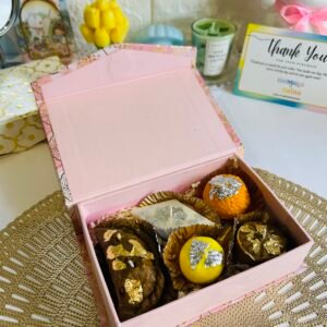 diwali mithai candle hamper