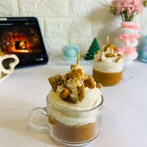 coffee frappe candle