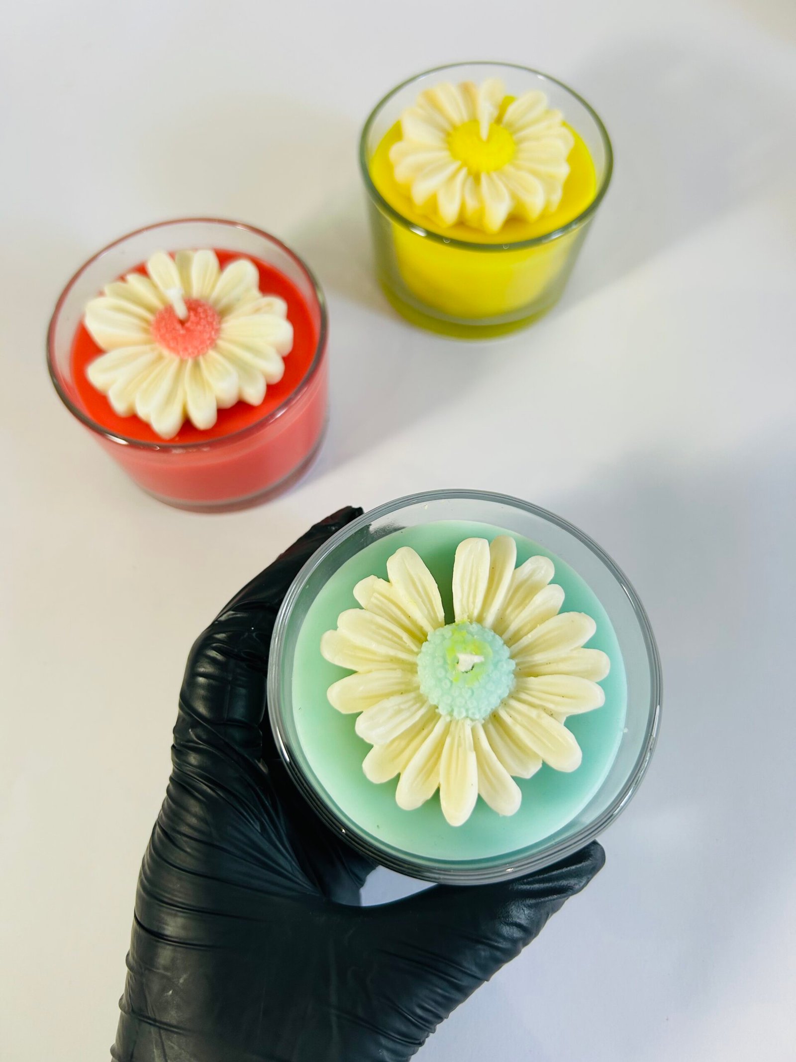 daisy jar candle