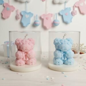 teddy candle