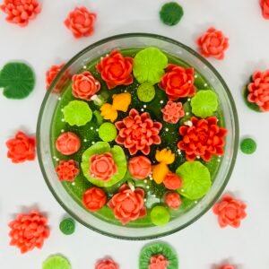 lotus pond candle