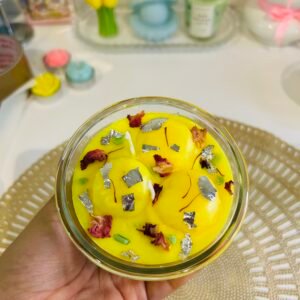rasmalai candle