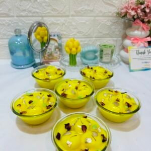 rasmalai candle
