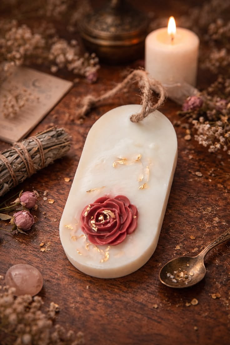 rose wax sachet