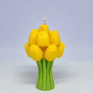 tulip flower candle