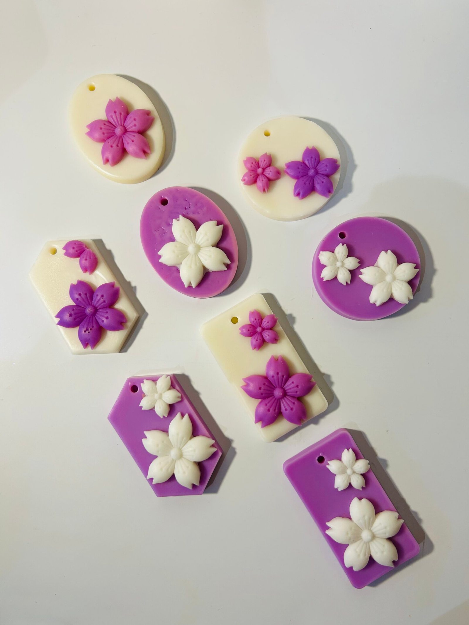 cherry blossom wax sachet
