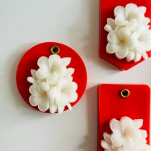 Plumeria Wax Sachets Floral Soy Wax 80g